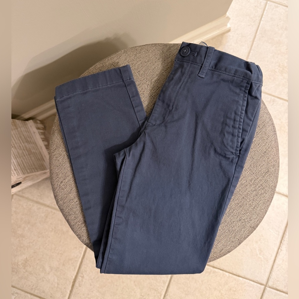 J Crew - Boys Slim Pant Flex Chino Navy - Size 8